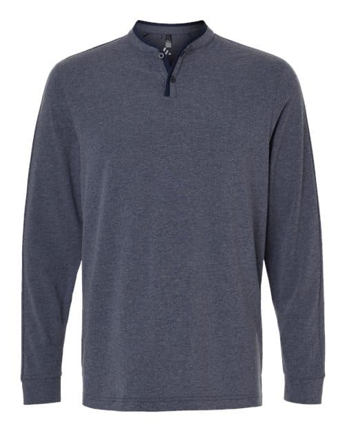 Adidas A597 in Collegiate Navy Melange — custom apparel by Jam 4 Apparel