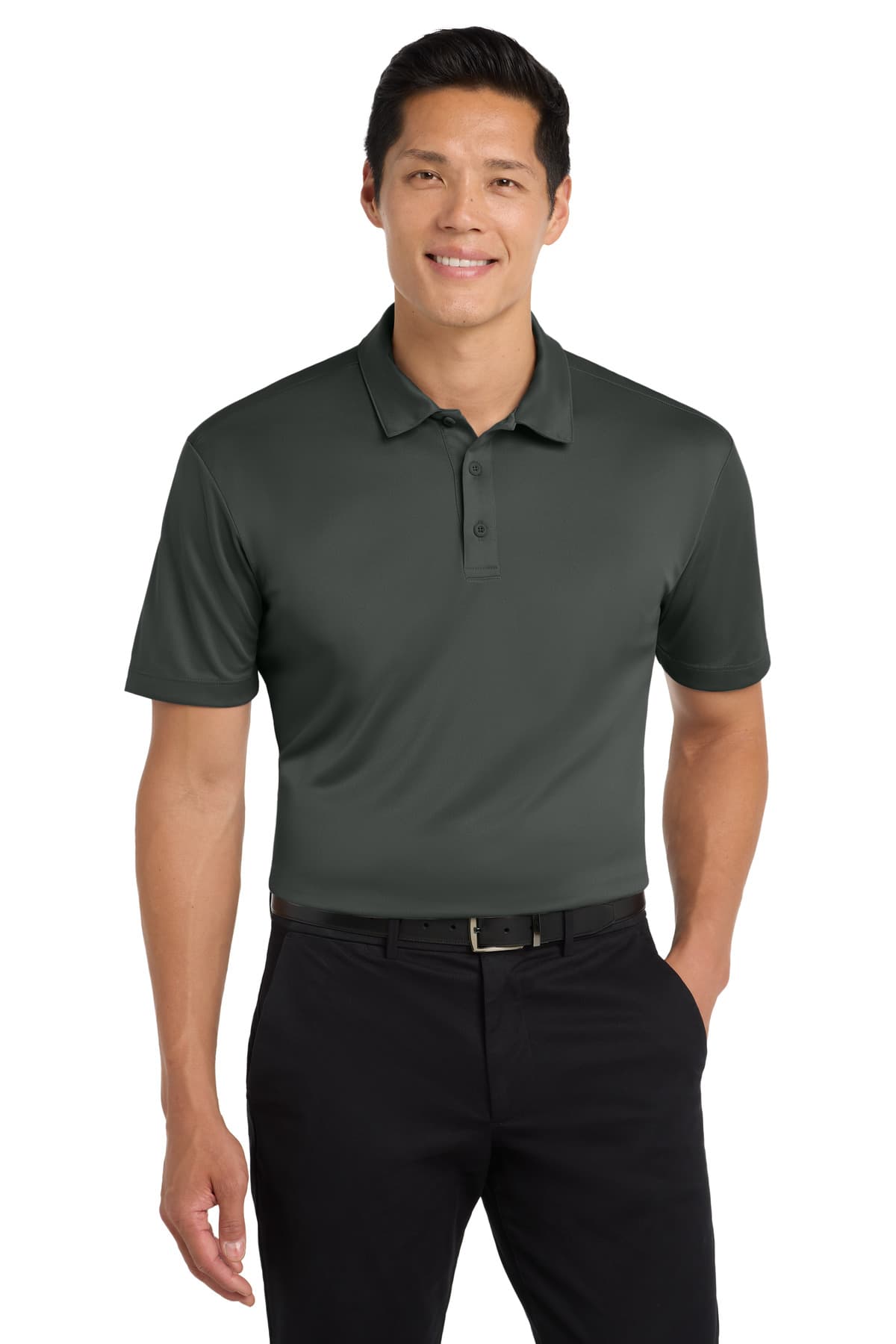 Port Authority TLK540 in Steel Grey β custom apparel by Jam 4 Apparel