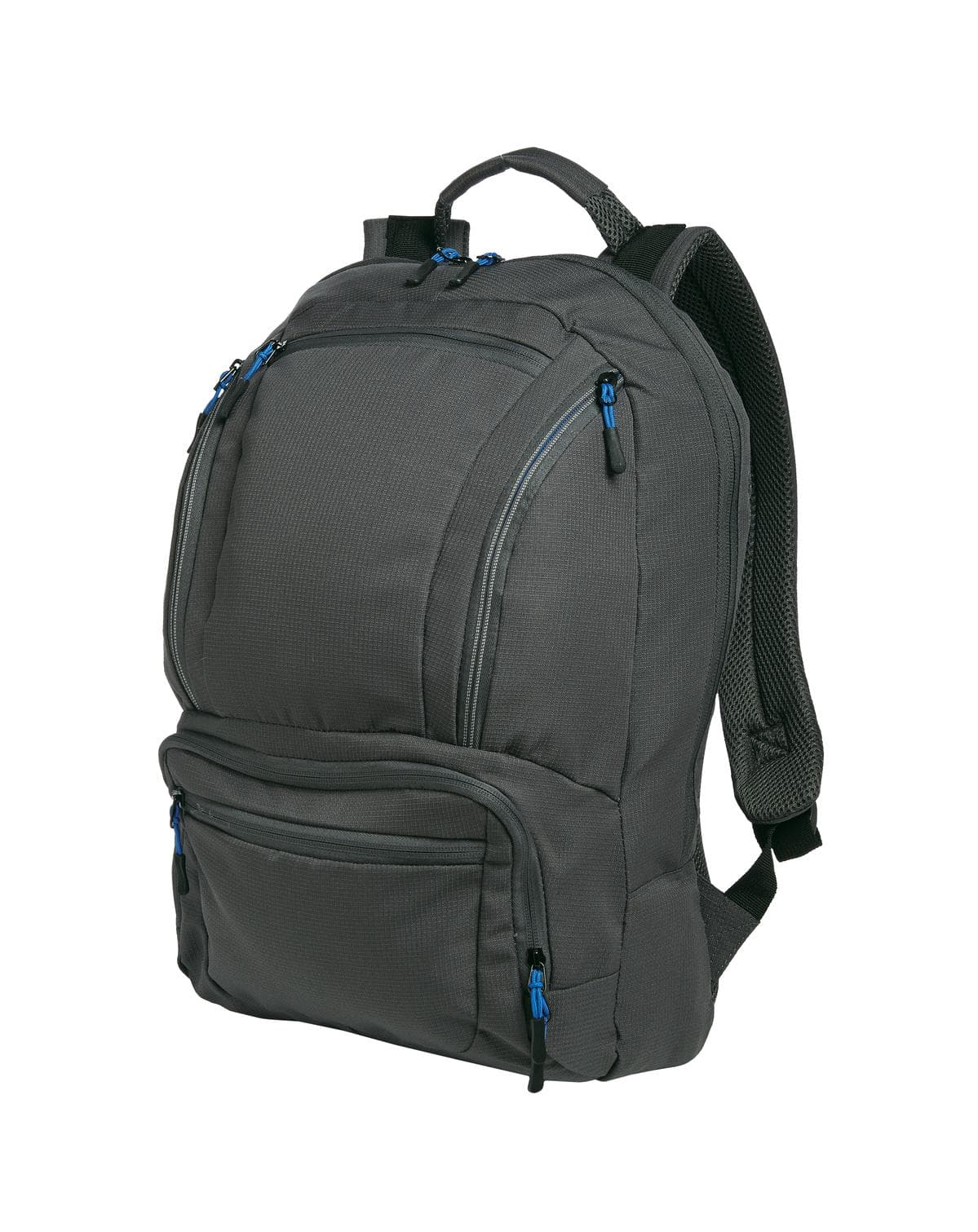 Port Authority BG200 in Dark Charcoal/ Royal β custom apparel by Jam 4 Apparel
