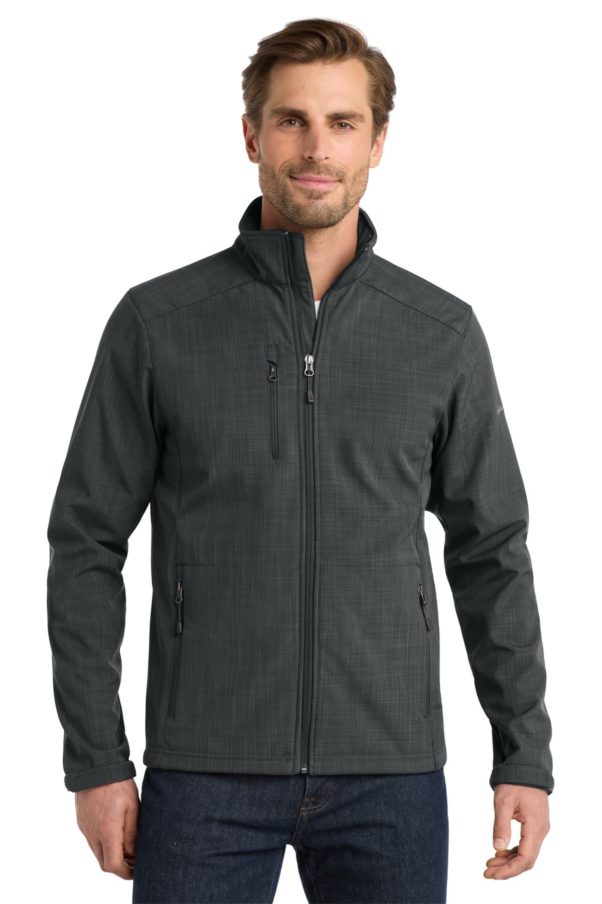 Eddie Bauer EB532 in Grey β custom apparel by Jam 4 Apparel