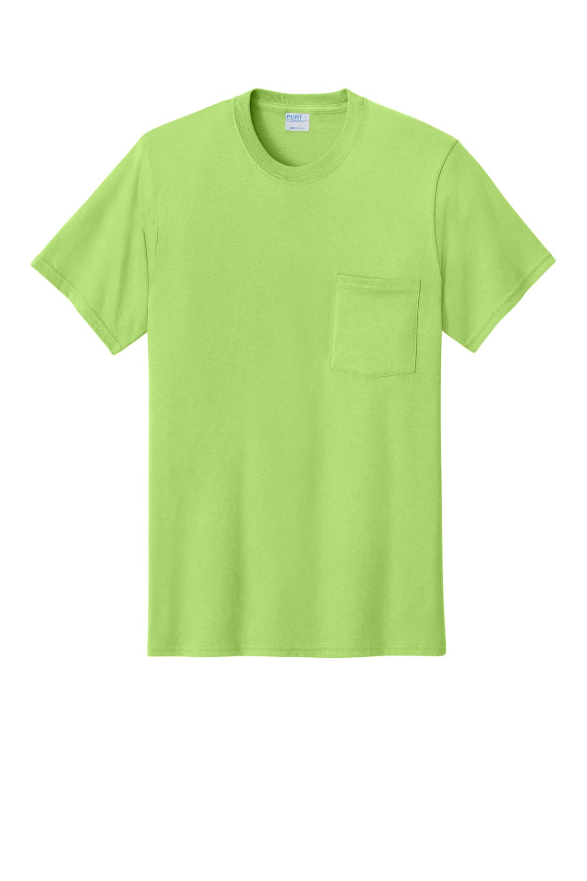 Port & Co PC54P in Lime — custom apparel by Jam 4 Apparel