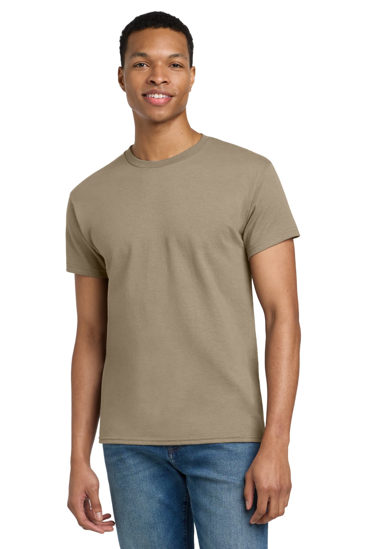 Gildan 2000 in Tan — custom apparel by Jam 4 Apparel