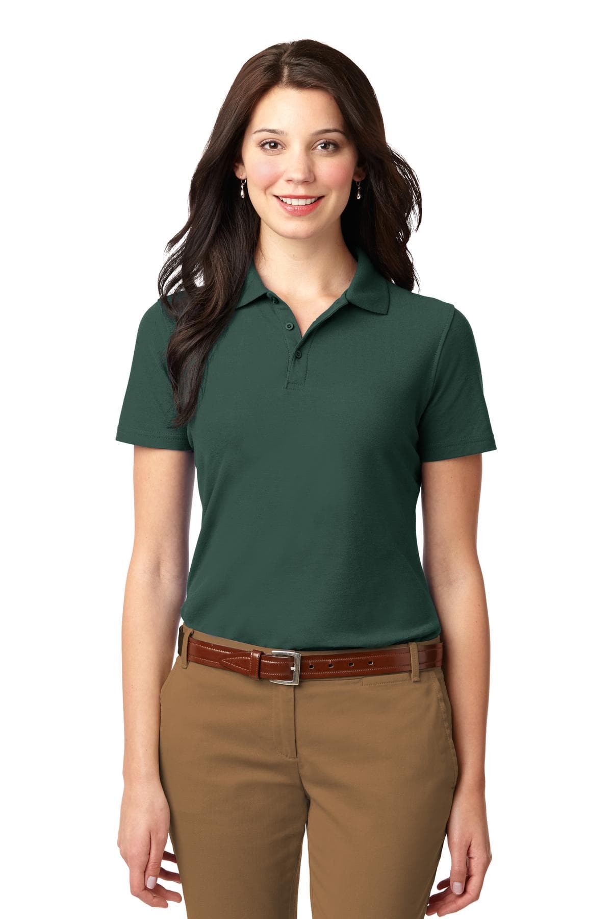 Port Authority L510 in Dark Green — custom apparel by Jam 4 Apparel