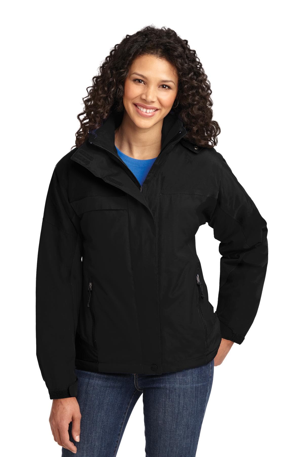 Port Authority L792 in Black/ Black β custom apparel by Jam 4 Apparel