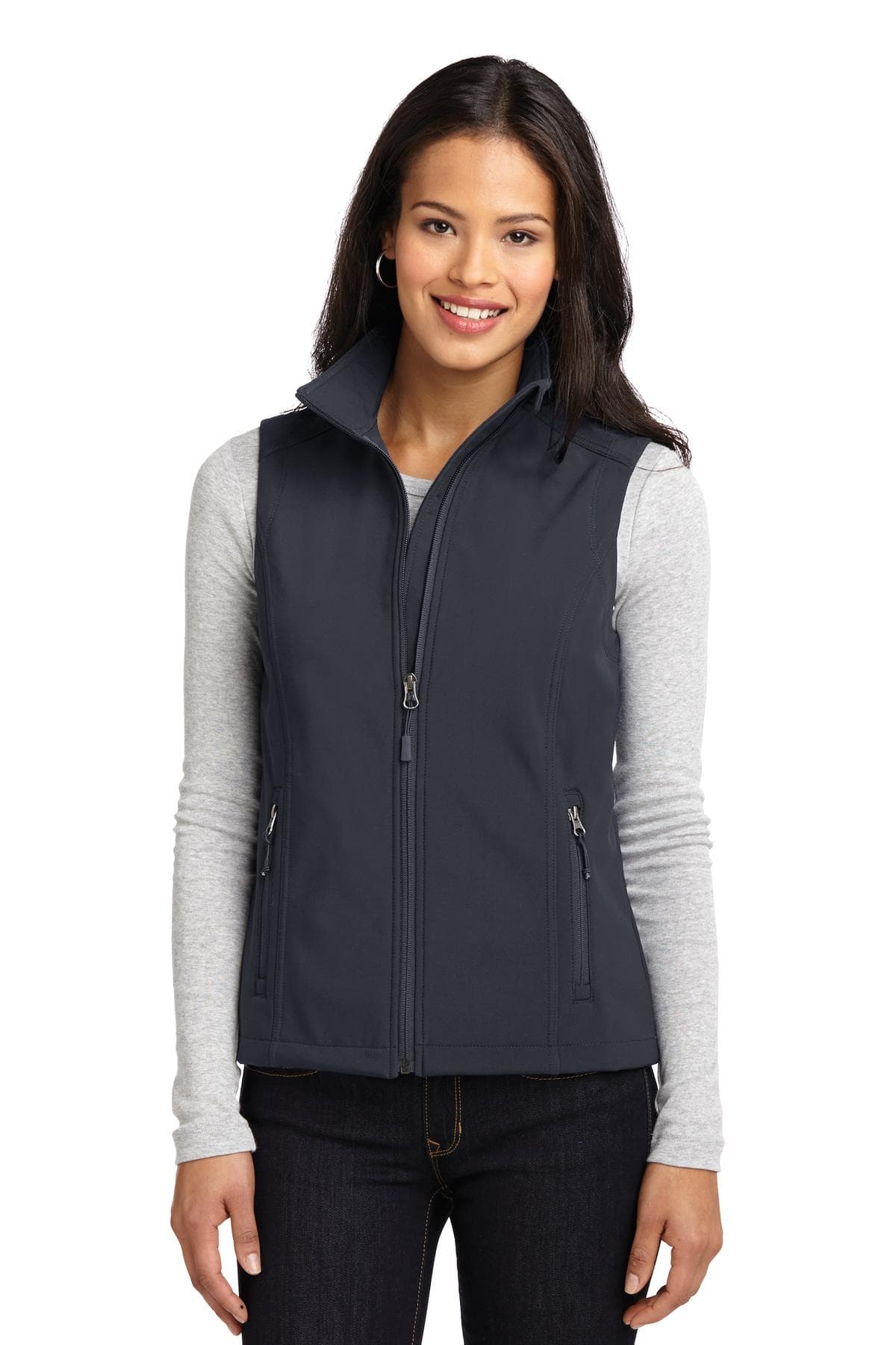 Port Authority L325 in Battleship Grey — custom apparel by Jam 4 Apparel