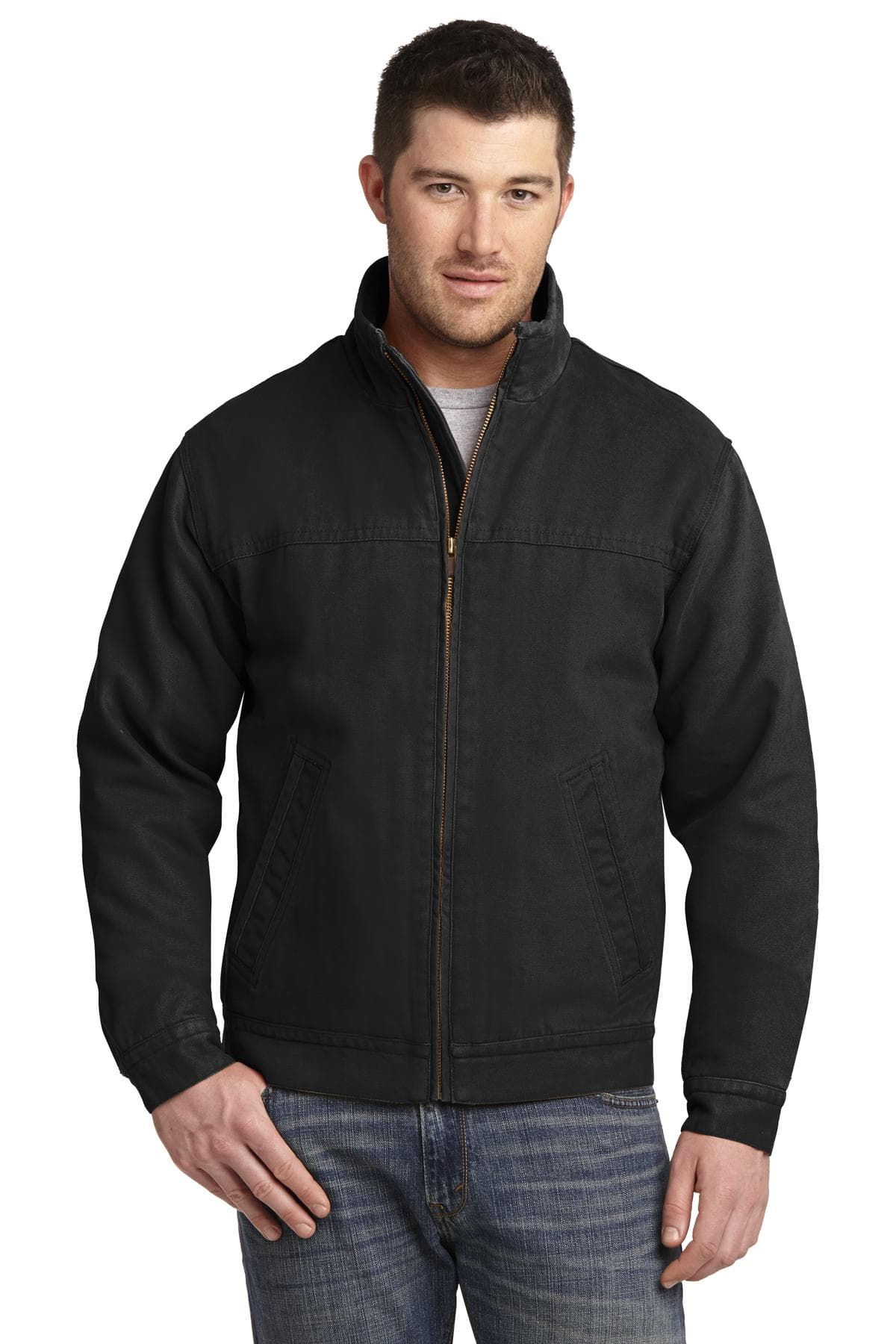CornerStone CSJ40 in Black — custom apparel by Jam 4 Apparel