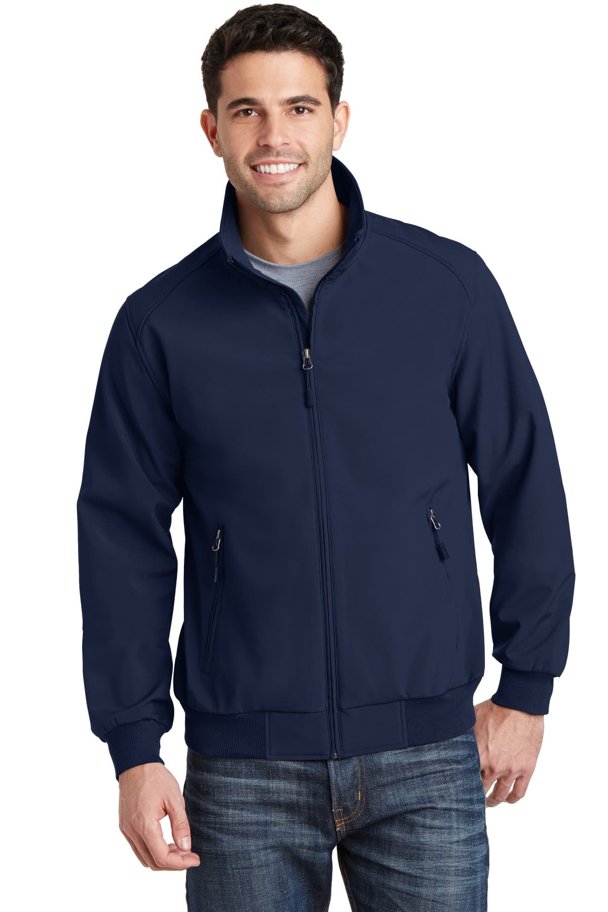 Port Authority J337 in Dress Blue Navy — custom apparel by Jam 4 Apparel