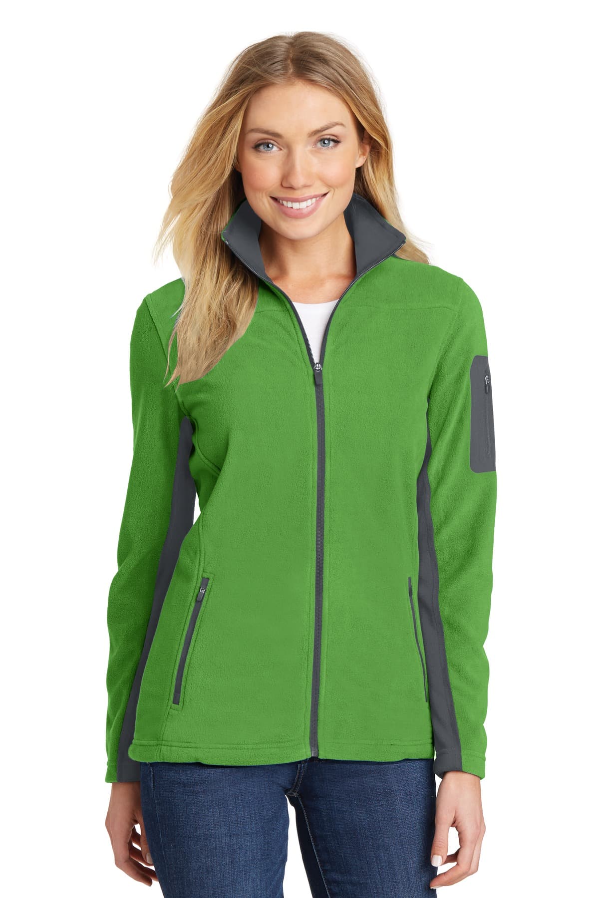 Port Authority L233 in Vine Green/ Magnet — custom apparel by Jam 4 Apparel