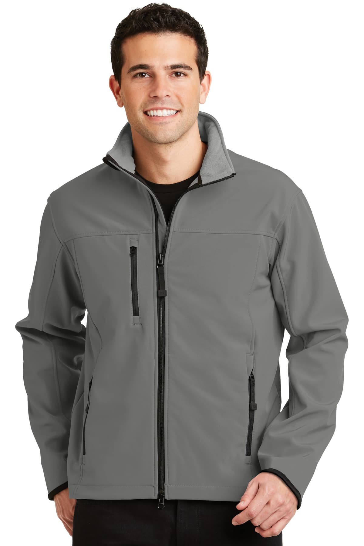 Port Authority J790 in Smoke Grey/ Chrome β custom apparel by Jam 4 Apparel