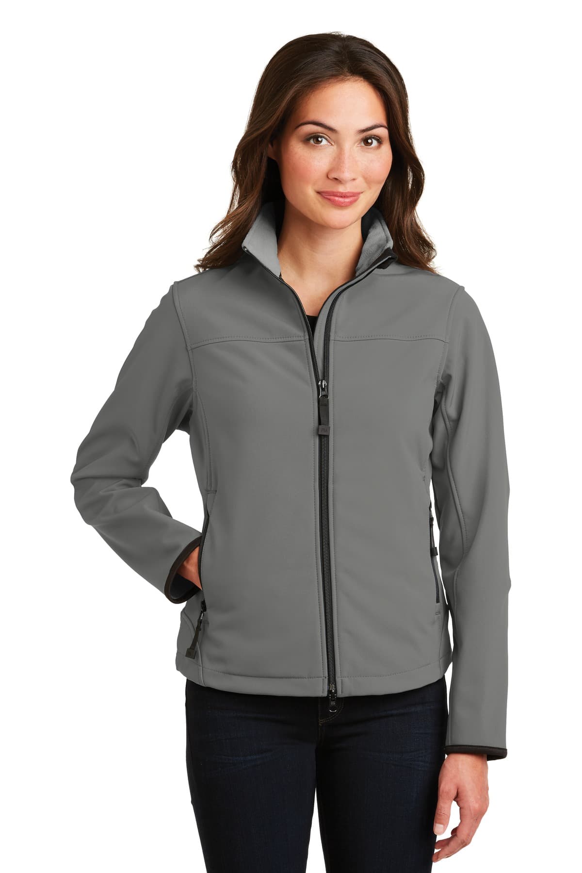 Port Authority L790 in Smoke Grey/ Chrome β custom apparel by Jam 4 Apparel