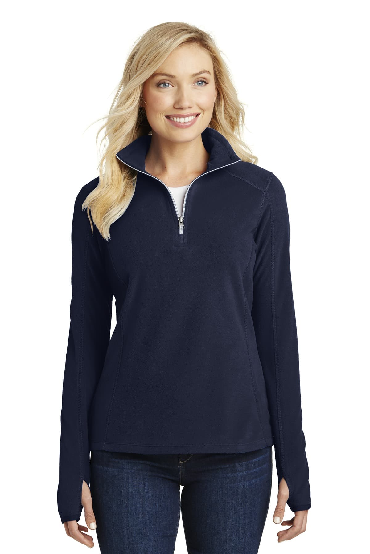 Port Authority L224 in True Navy — custom apparel by Jam 4 Apparel