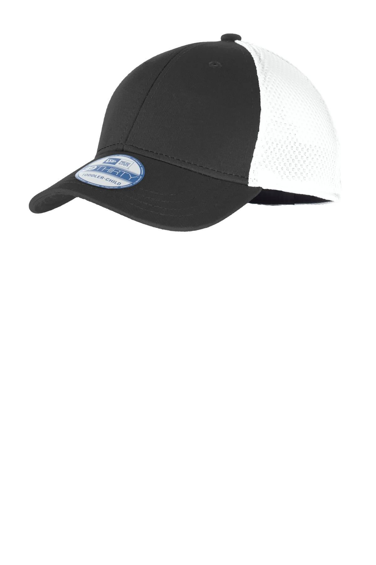 New Era NE302 in Black/ White β custom apparel by Jam 4 Apparel