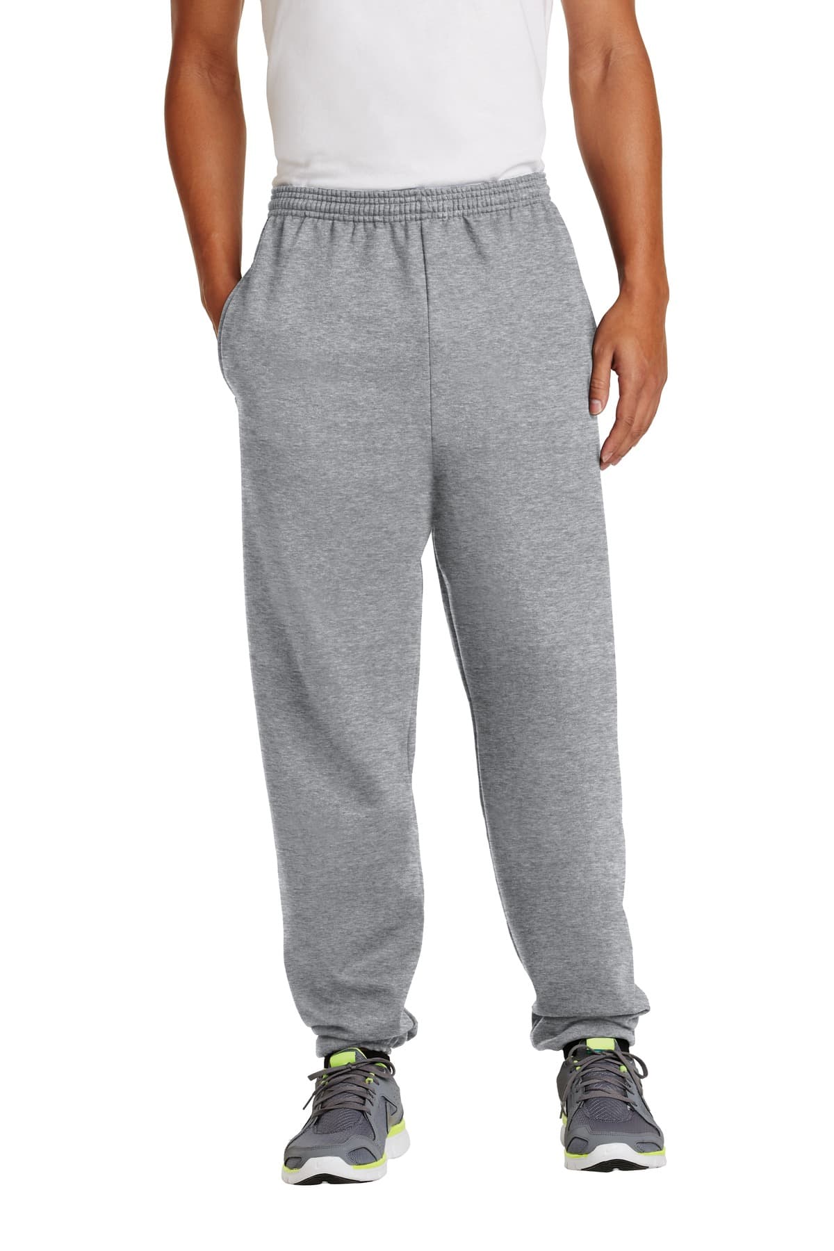 Port & Co PC90P in Athletic Heather β custom apparel by Jam 4 Apparel