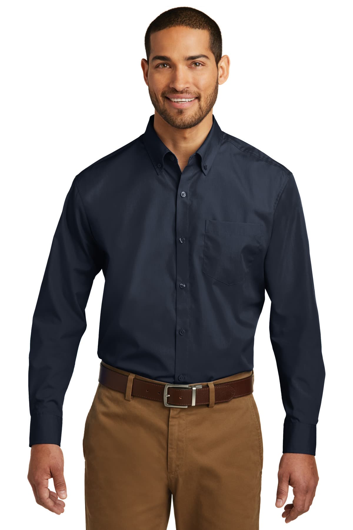 Port Authority W100 in River Blue Navy β custom apparel by Jam 4 Apparel