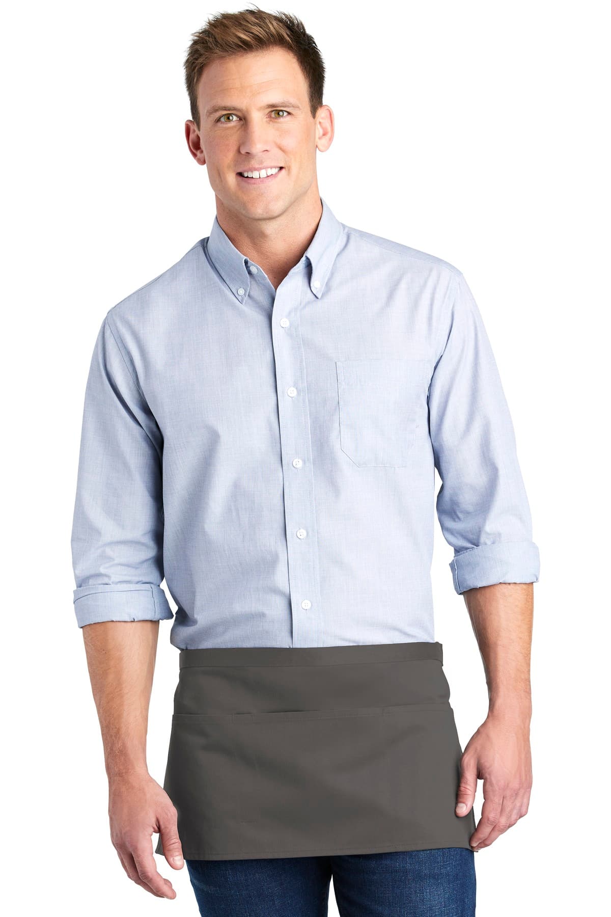 Port Authority A602 in Charcoal β custom apparel by Jam 4 Apparel