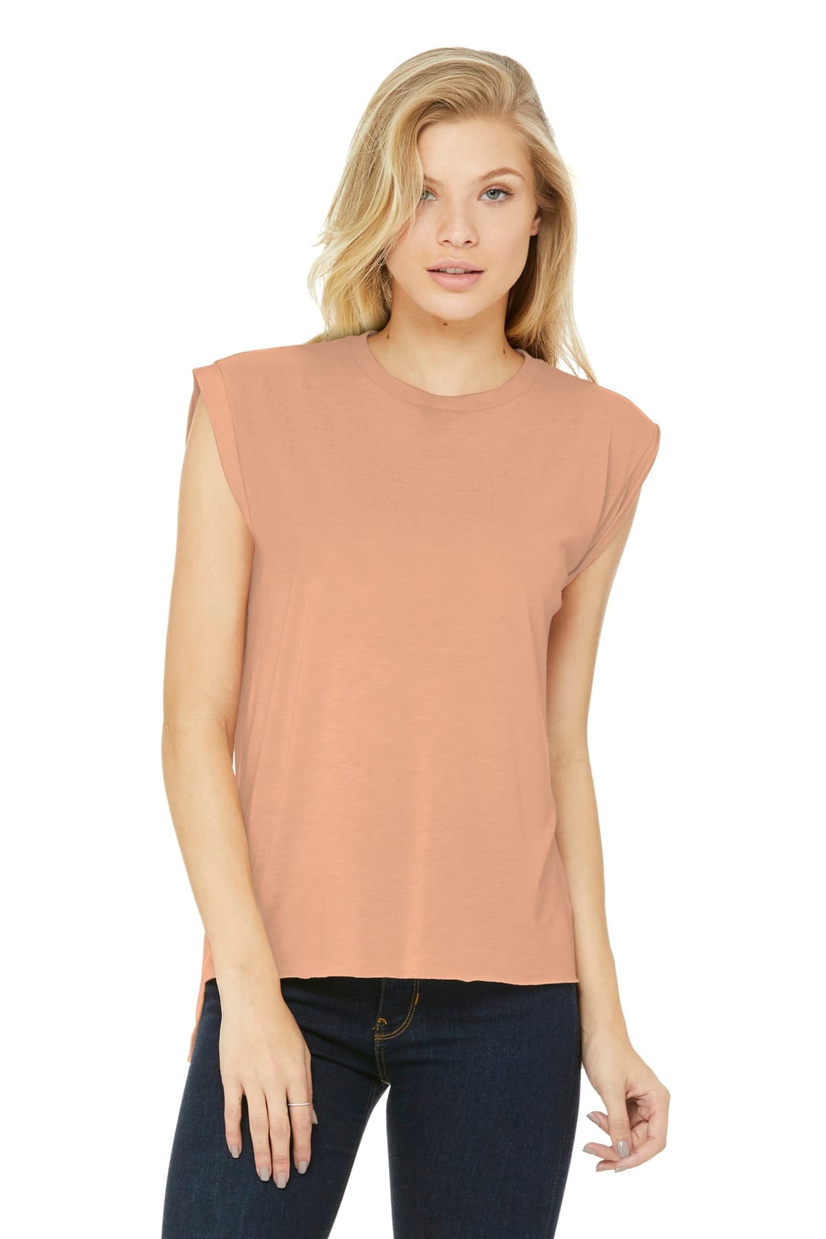Bella + Canvas BC8804 in Peach — custom apparel by Jam 4 Apparel