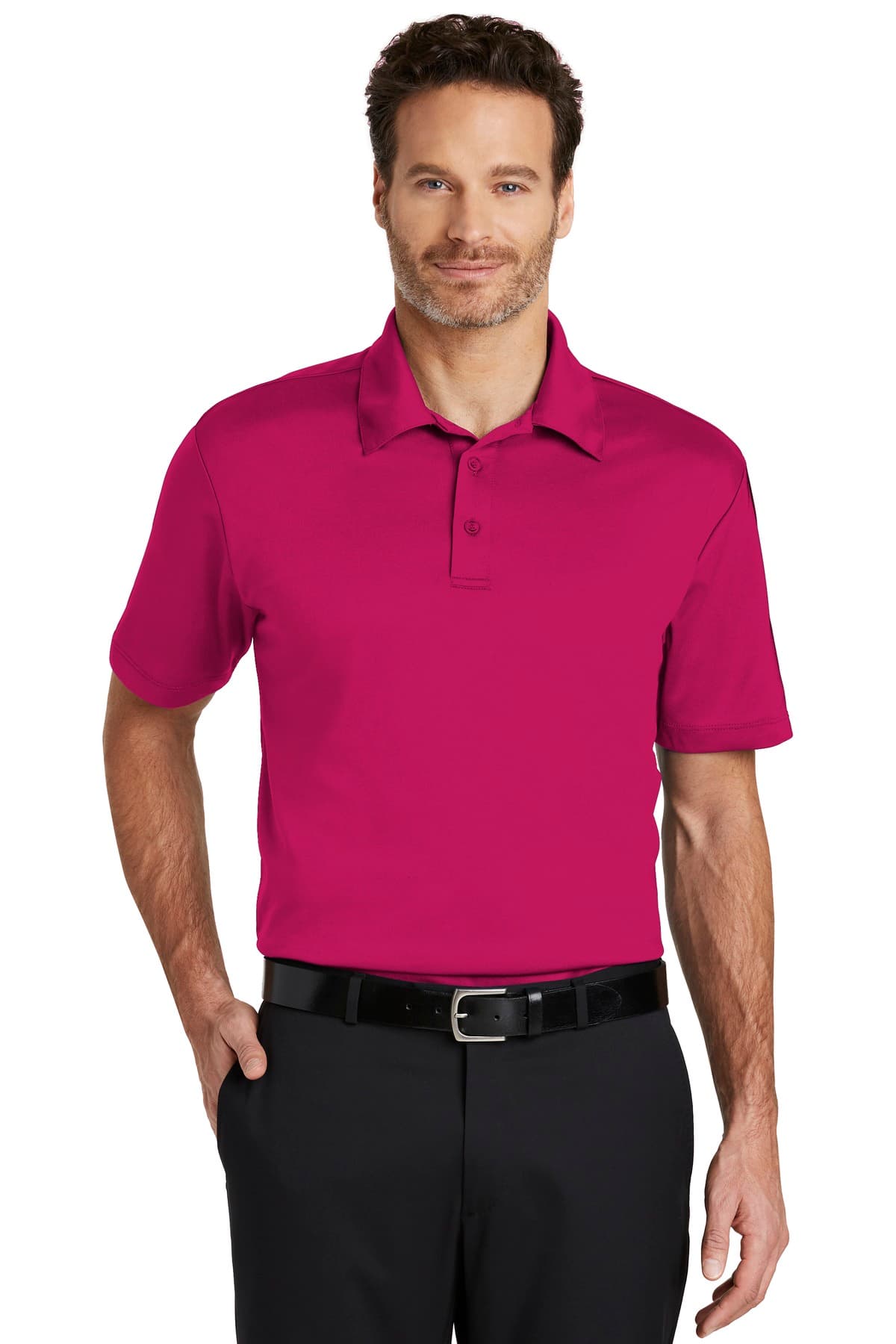 Port Authority K540 in Pink Raspberry β custom apparel by Jam 4 Apparel
