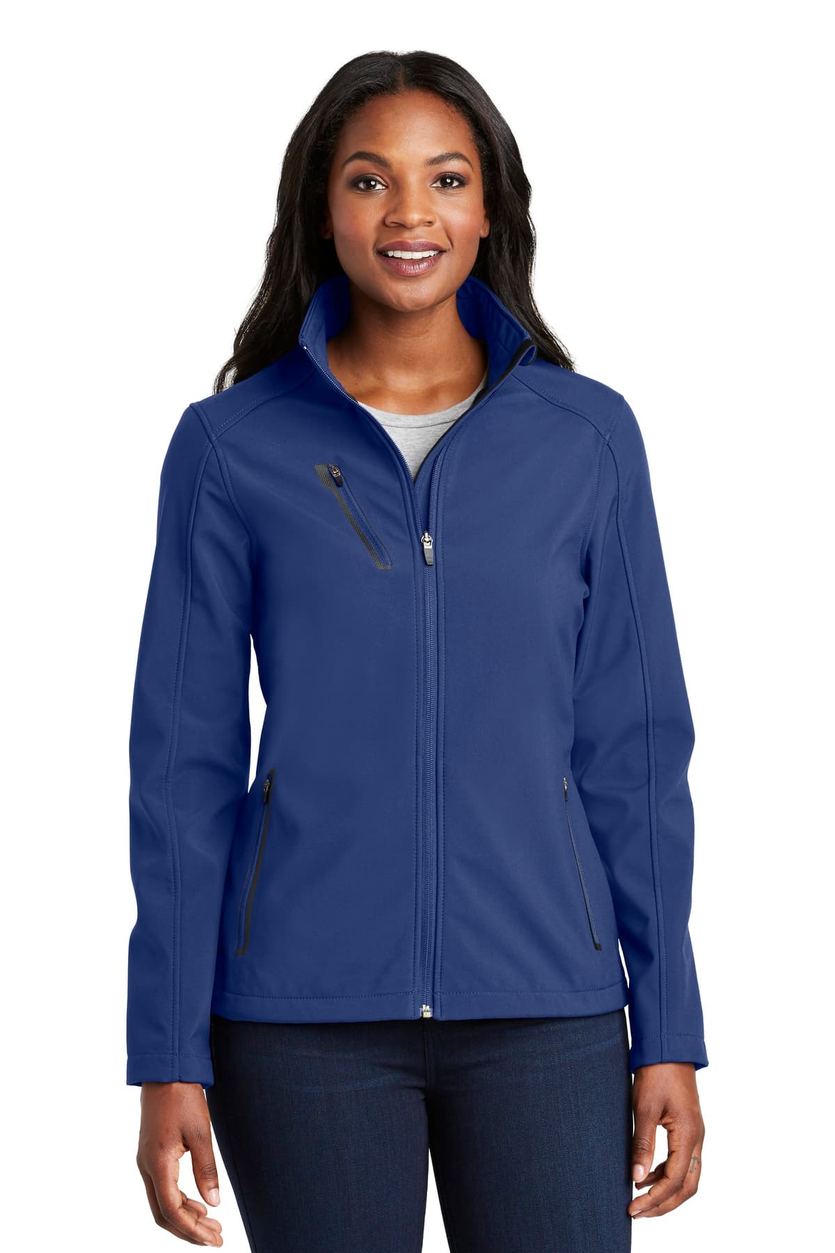 Port Authority L324 in Estate Blue — custom apparel by Jam 4 Apparel