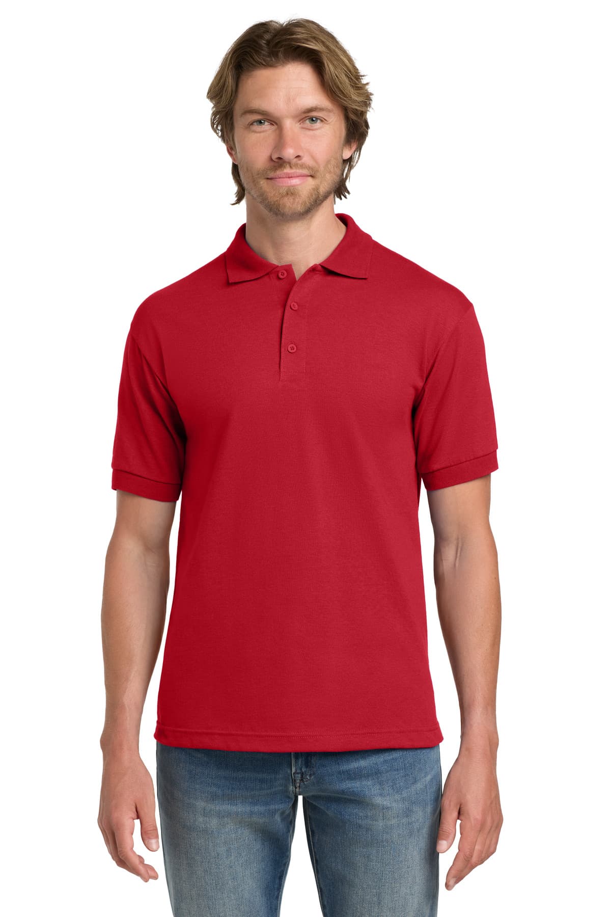 Gildan 8800 in Red β custom apparel by Jam 4 Apparel