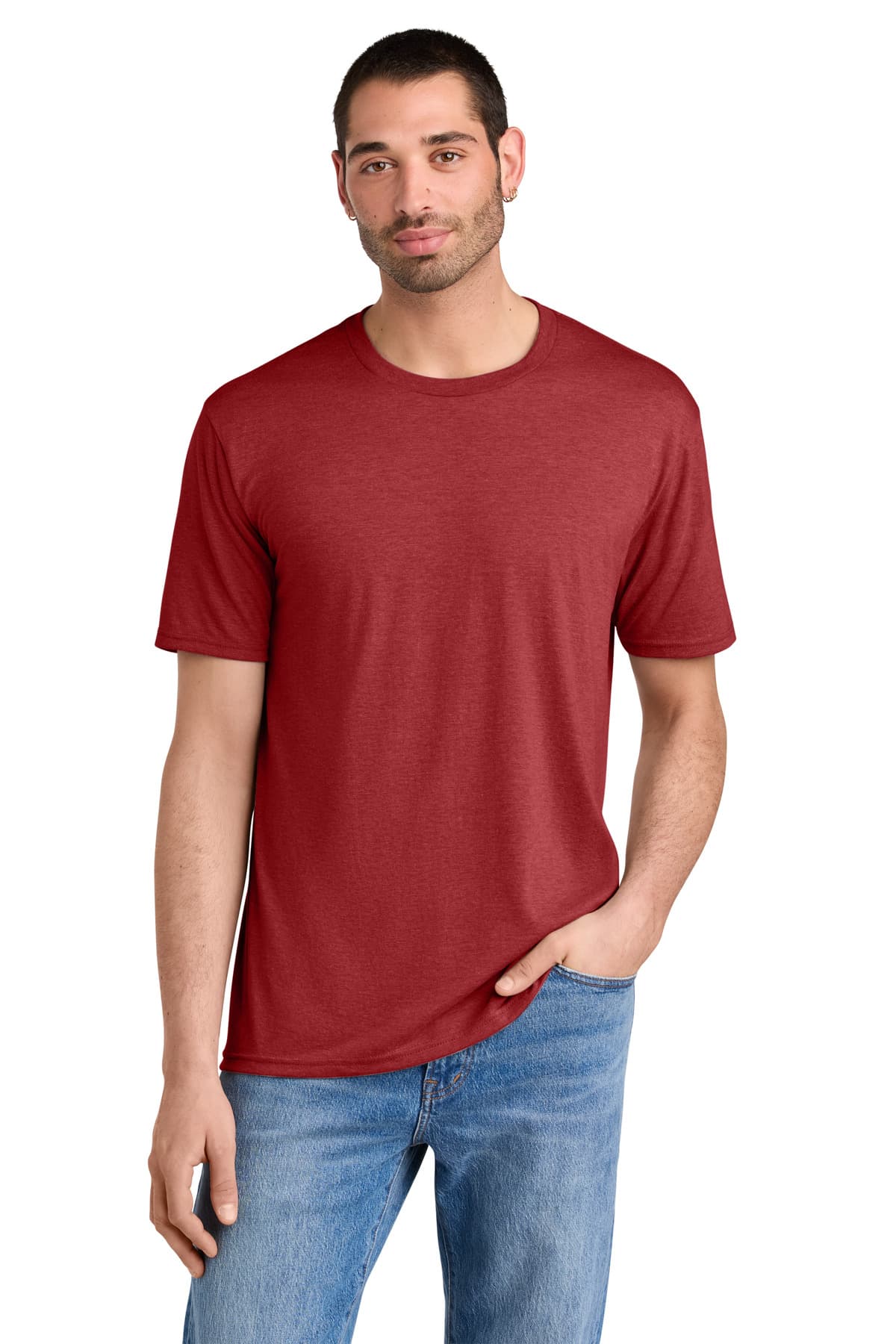 District DM130 in Red Frost β custom apparel by Jam 4 Apparel