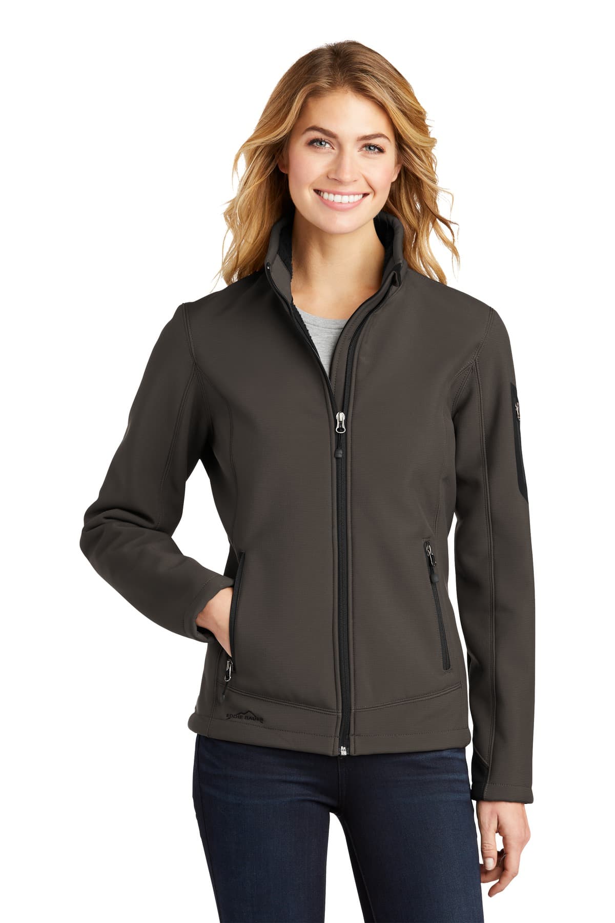 Eddie Bauer EB535 in Canteen Grey β custom apparel by Jam 4 Apparel