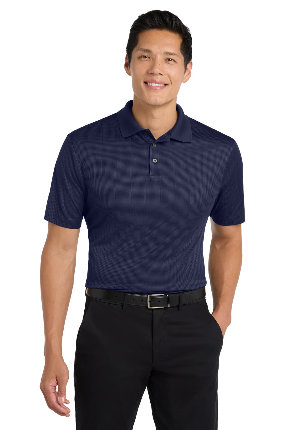 Port Authority K528 in True Navy — custom apparel by Jam 4 Apparel