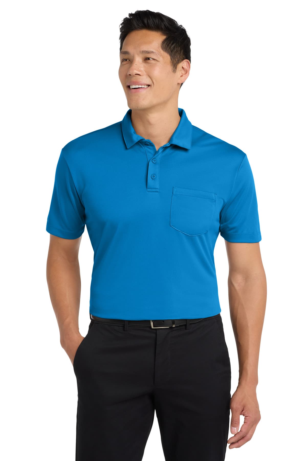 Port Authority K540P in Brilliant Blue β custom apparel by Jam 4 Apparel