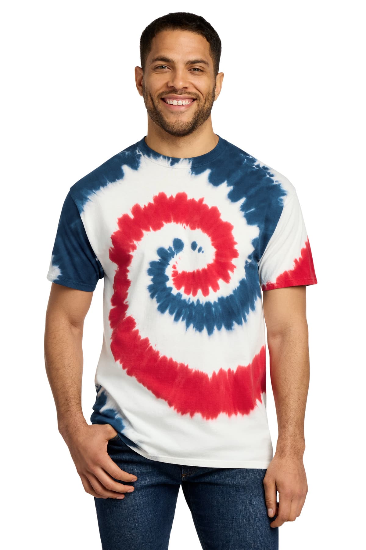 Port & Co PC147 in USA Rainbow β custom apparel by Jam 4 Apparel