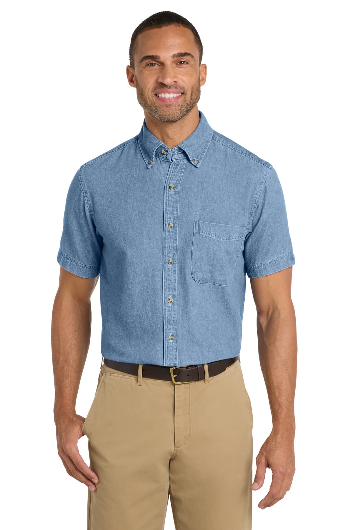 Port & Co SP11 in Faded Blue β custom apparel by Jam 4 Apparel