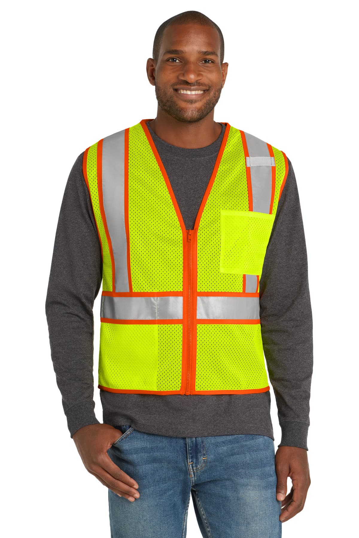 CornerStone CSV103 in Safety Yellow β custom apparel by Jam 4 Apparel