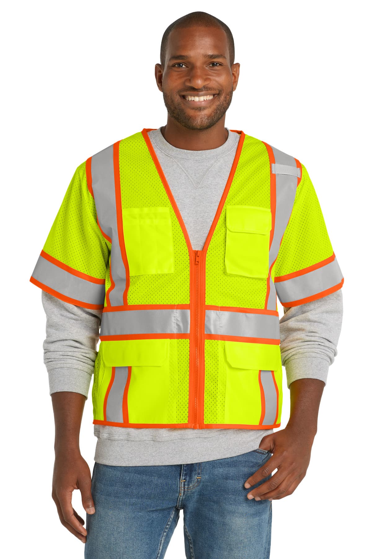 CornerStone CSV106 in Safety Yellow β custom apparel by Jam 4 Apparel