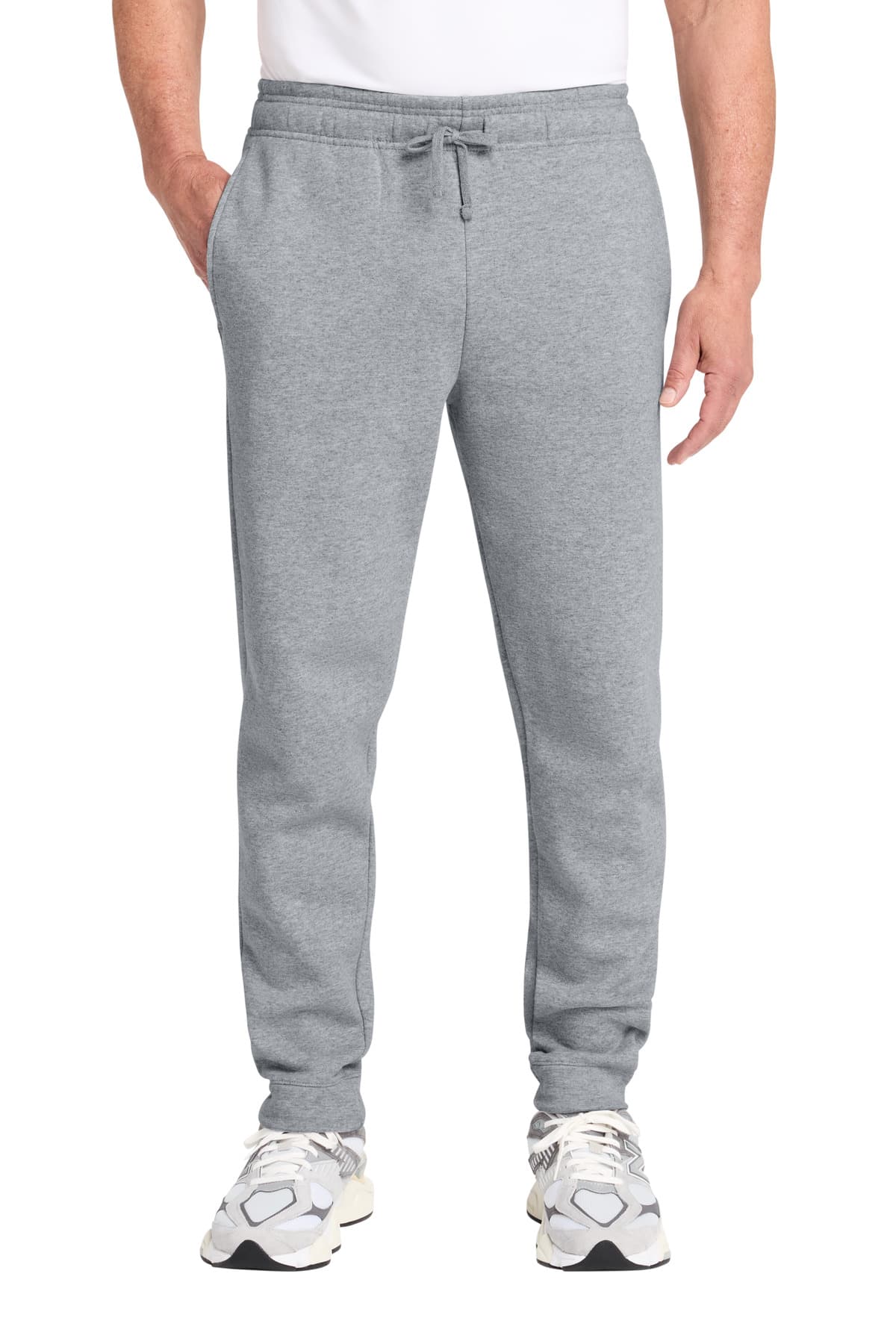 Port & Co PC78J in Athletic Heather — custom apparel by Jam 4 Apparel
