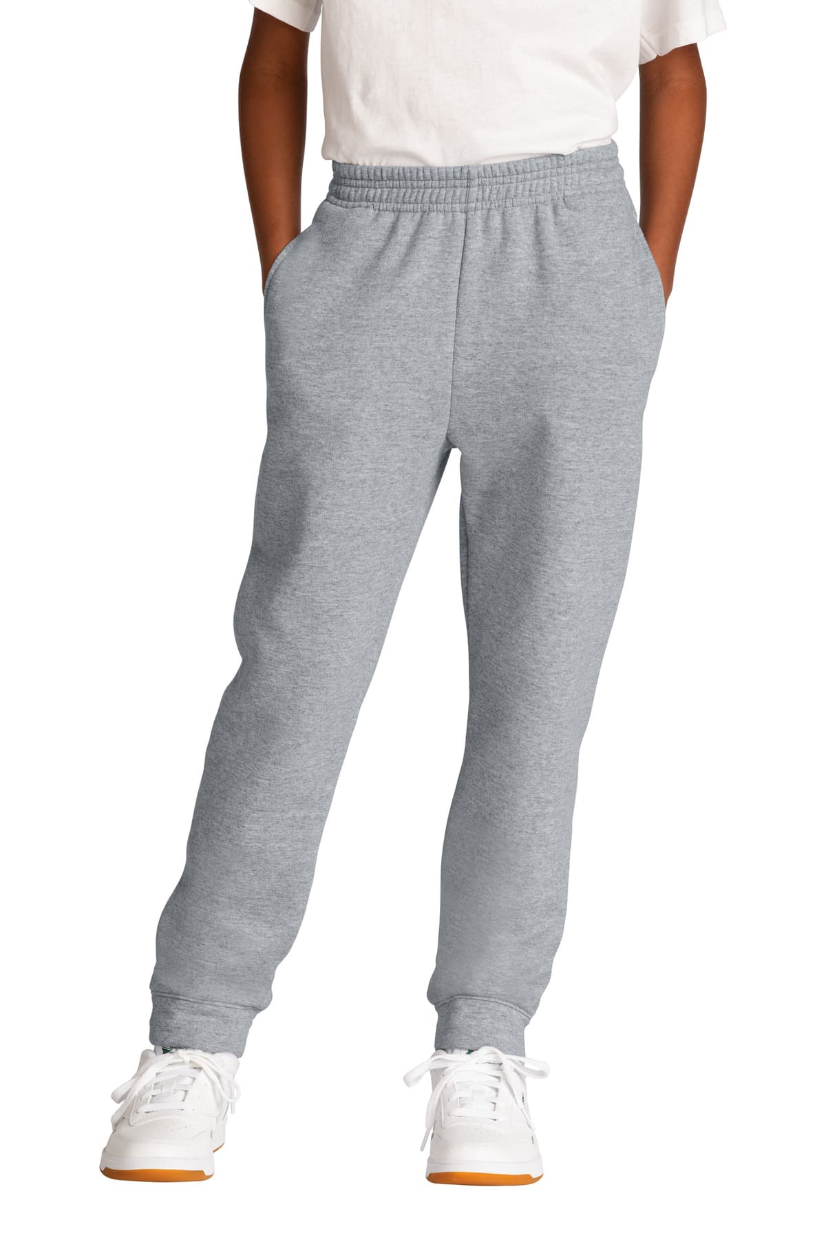 Port & Co PC78YJ in Athletic Heather β custom apparel by Jam 4 Apparel