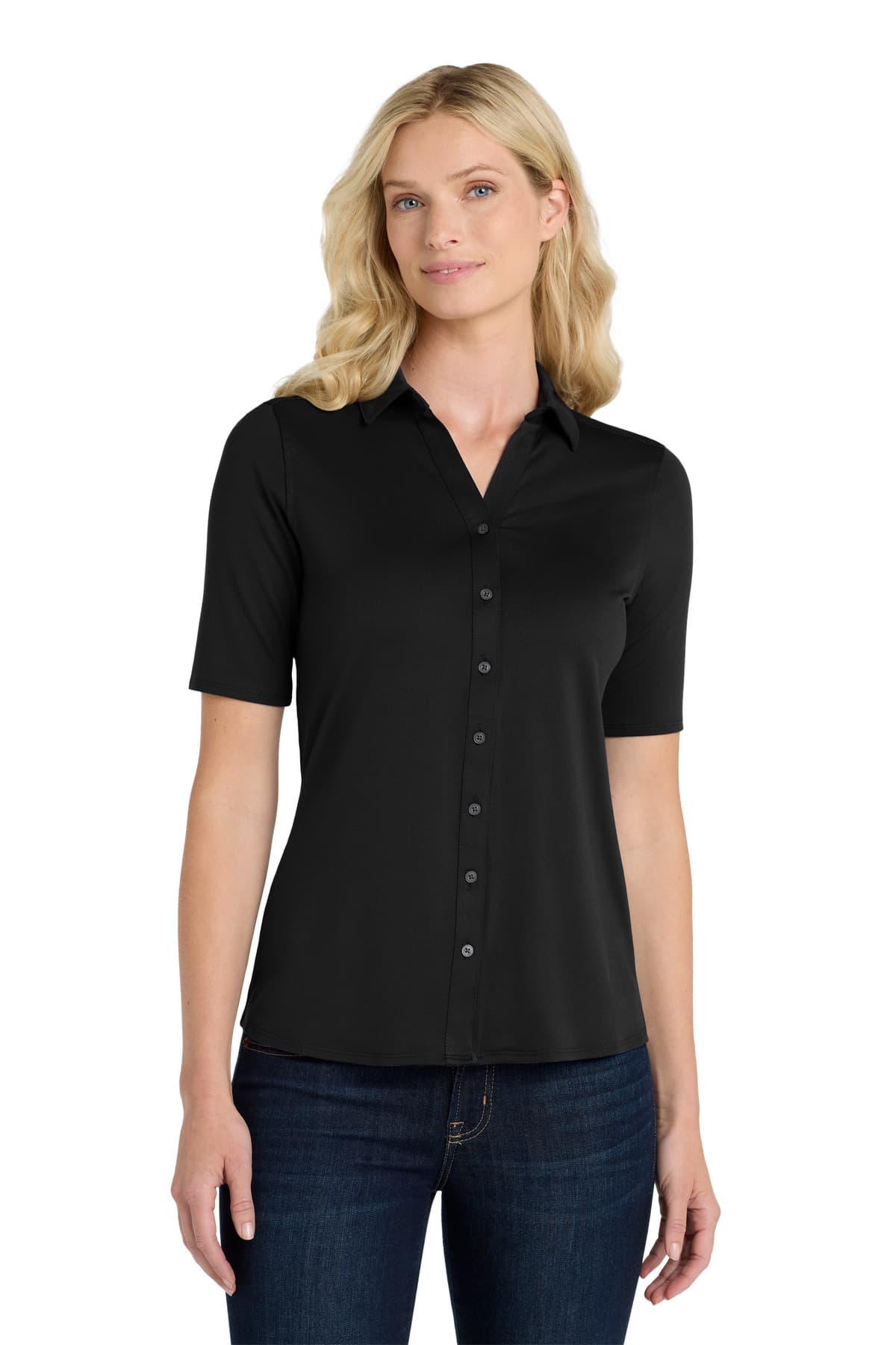 Port Authority LK682 in Black β custom apparel by Jam 4 Apparel