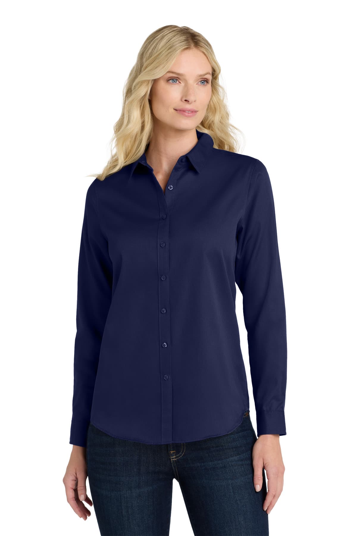 Port Authority LW808 in True Navy β custom apparel by Jam 4 Apparel