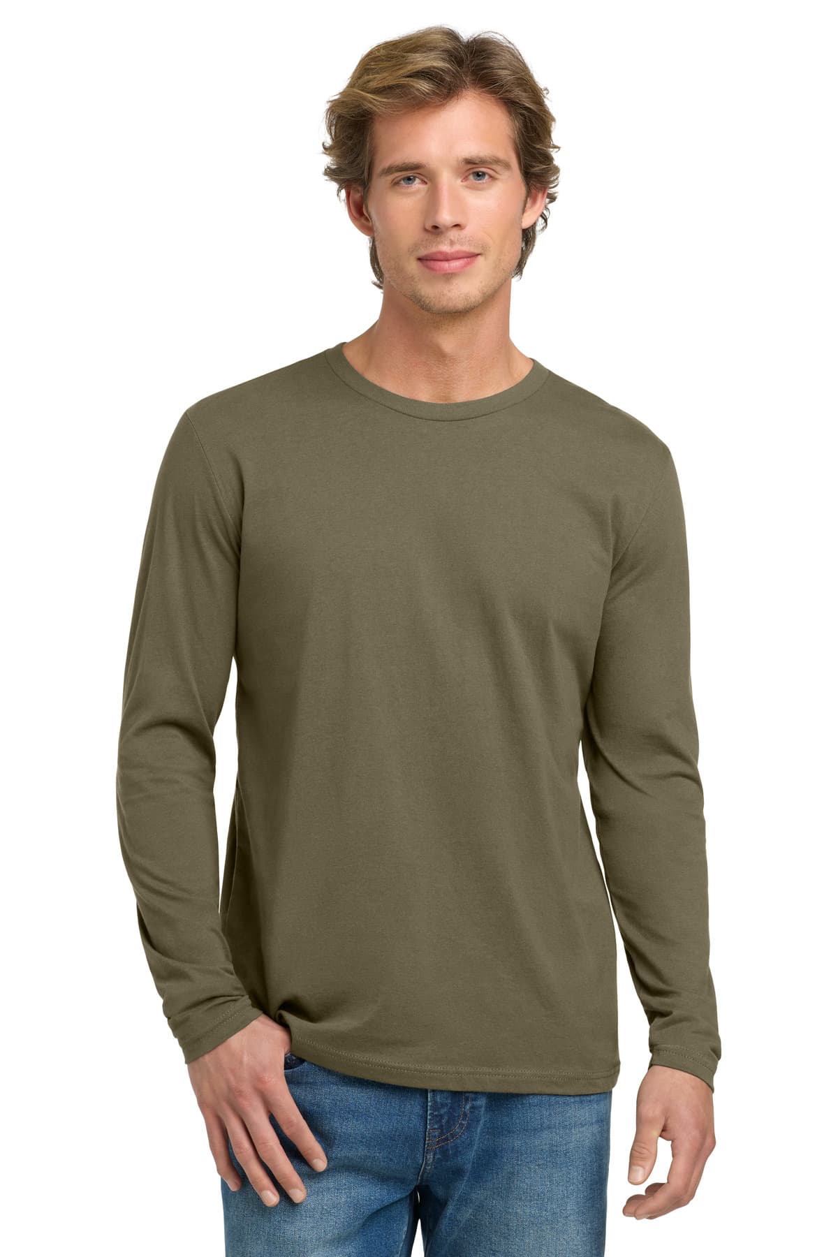 Next Level Apparel NL3601 in Military Green — custom apparel by Jam 4 Apparel