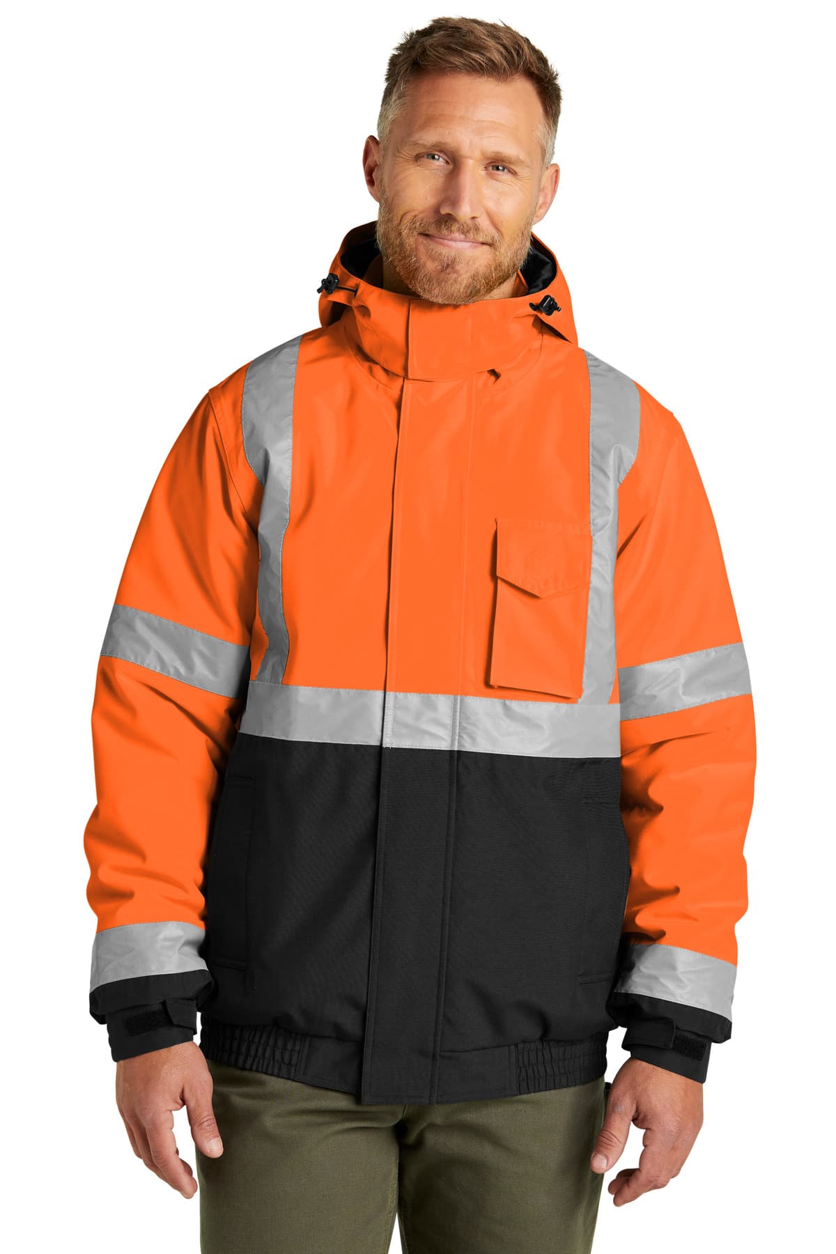 CornerStone CSJ500 in Safety Orange β custom apparel by Jam 4 Apparel