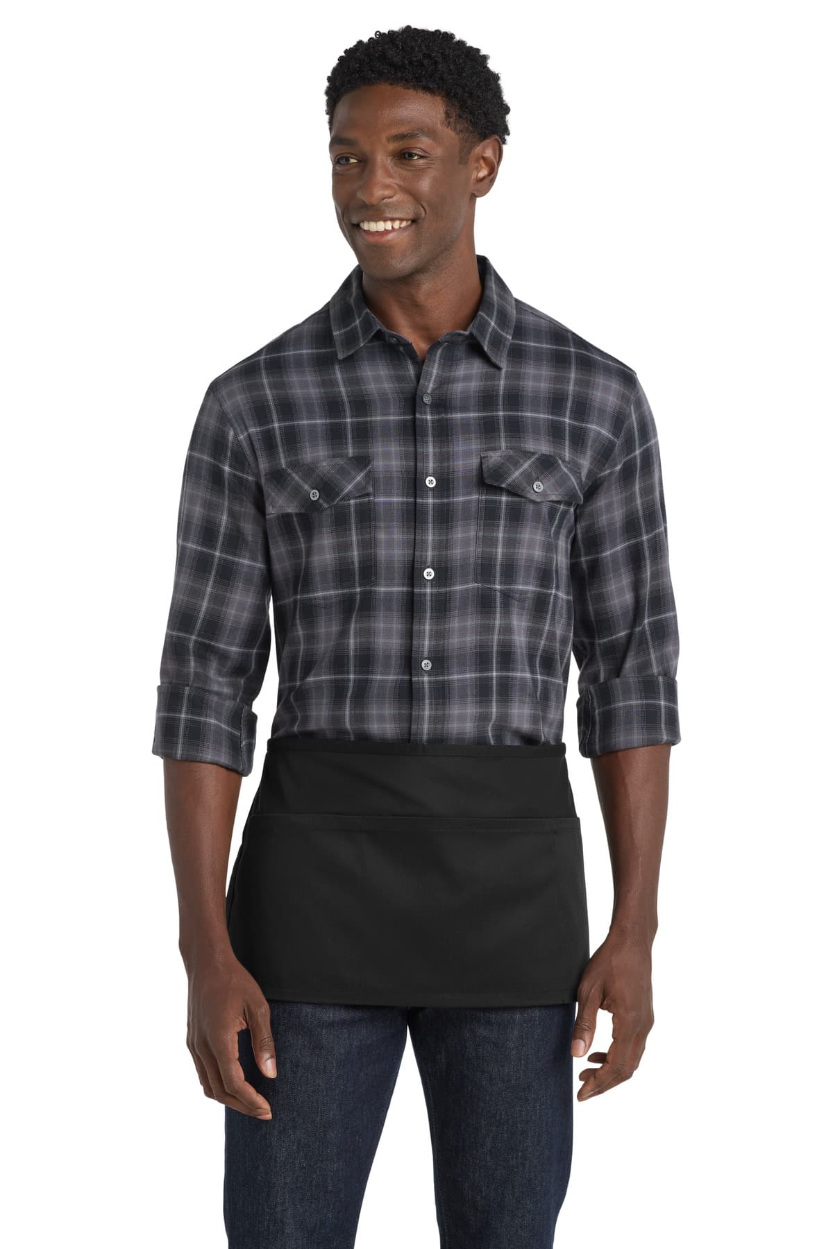 Port Authority A707 in Black — custom apparel by Jam 4 Apparel