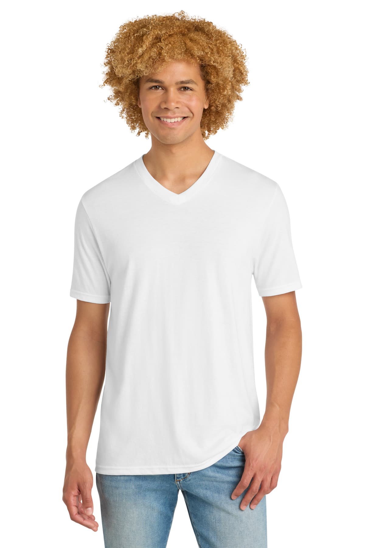 District DT1350 in White β custom apparel by Jam 4 Apparel