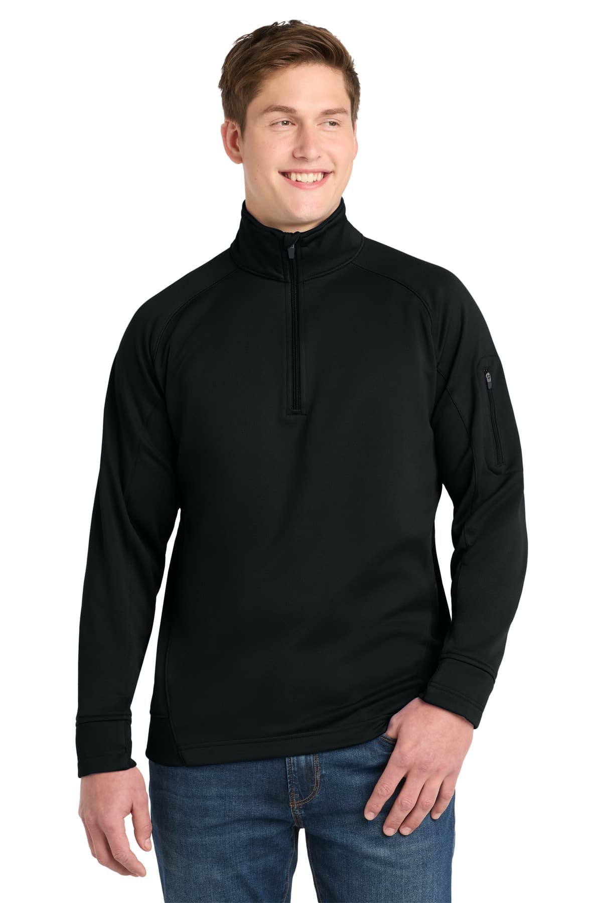 Sport-Tek F247 in Black β custom apparel by Jam 4 Apparel