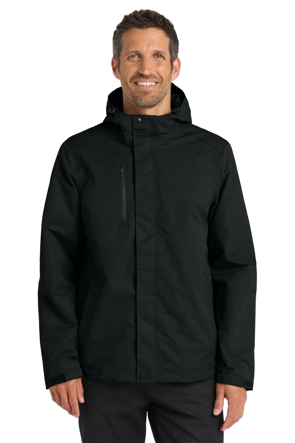 Port Authority J331 in Black β custom apparel by Jam 4 Apparel