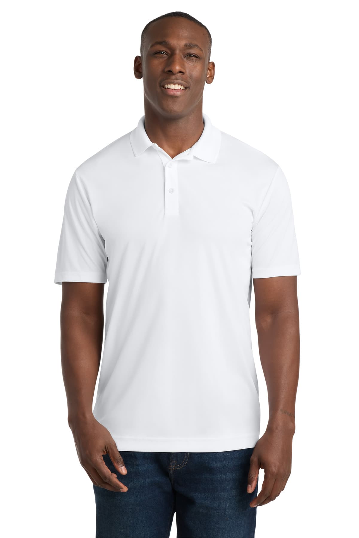 Sport-Tek ST550 in White β custom apparel by Jam 4 Apparel