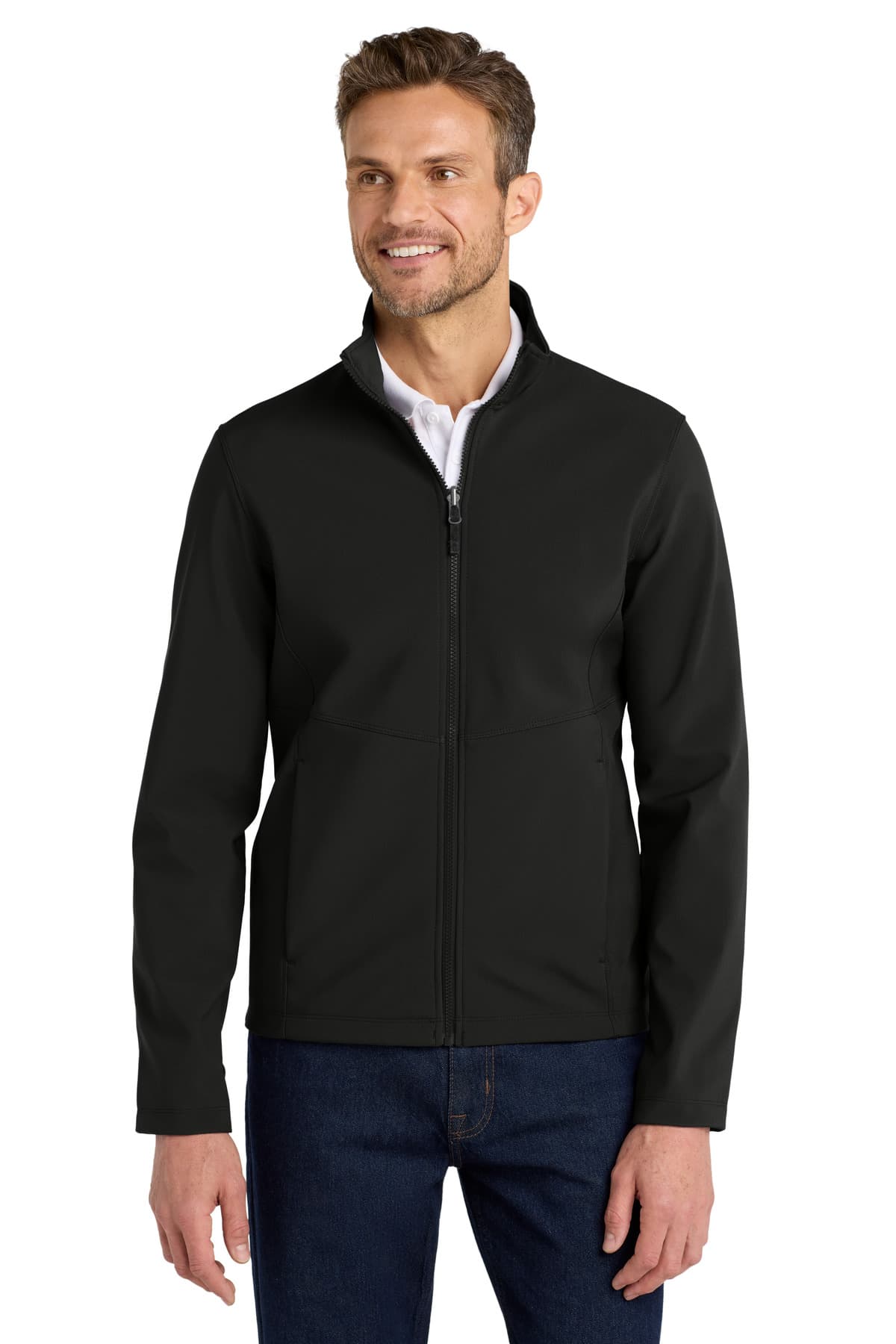 Port Authority J901 in Deep Black β custom apparel by Jam 4 Apparel