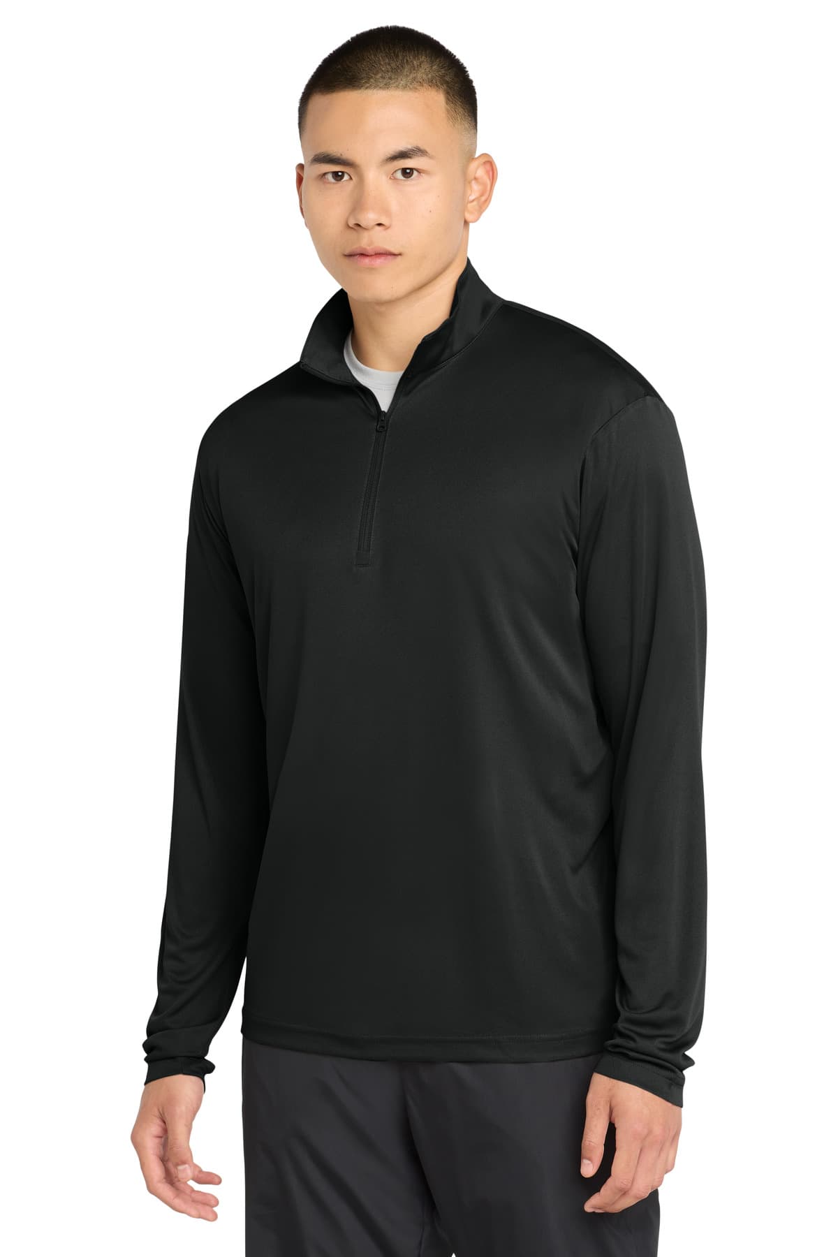 Sport-Tek ST357 in Black — custom apparel by Jam 4 Apparel