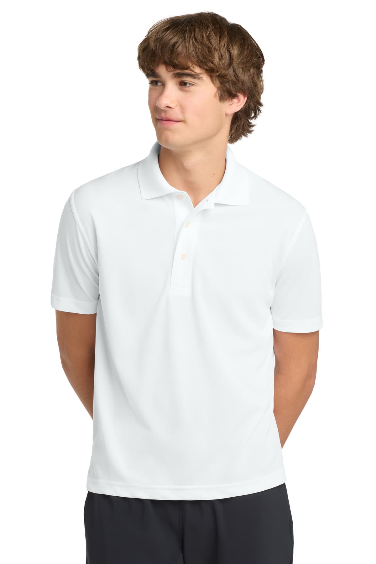 Sport-Tek K469 in White β custom apparel by Jam 4 Apparel