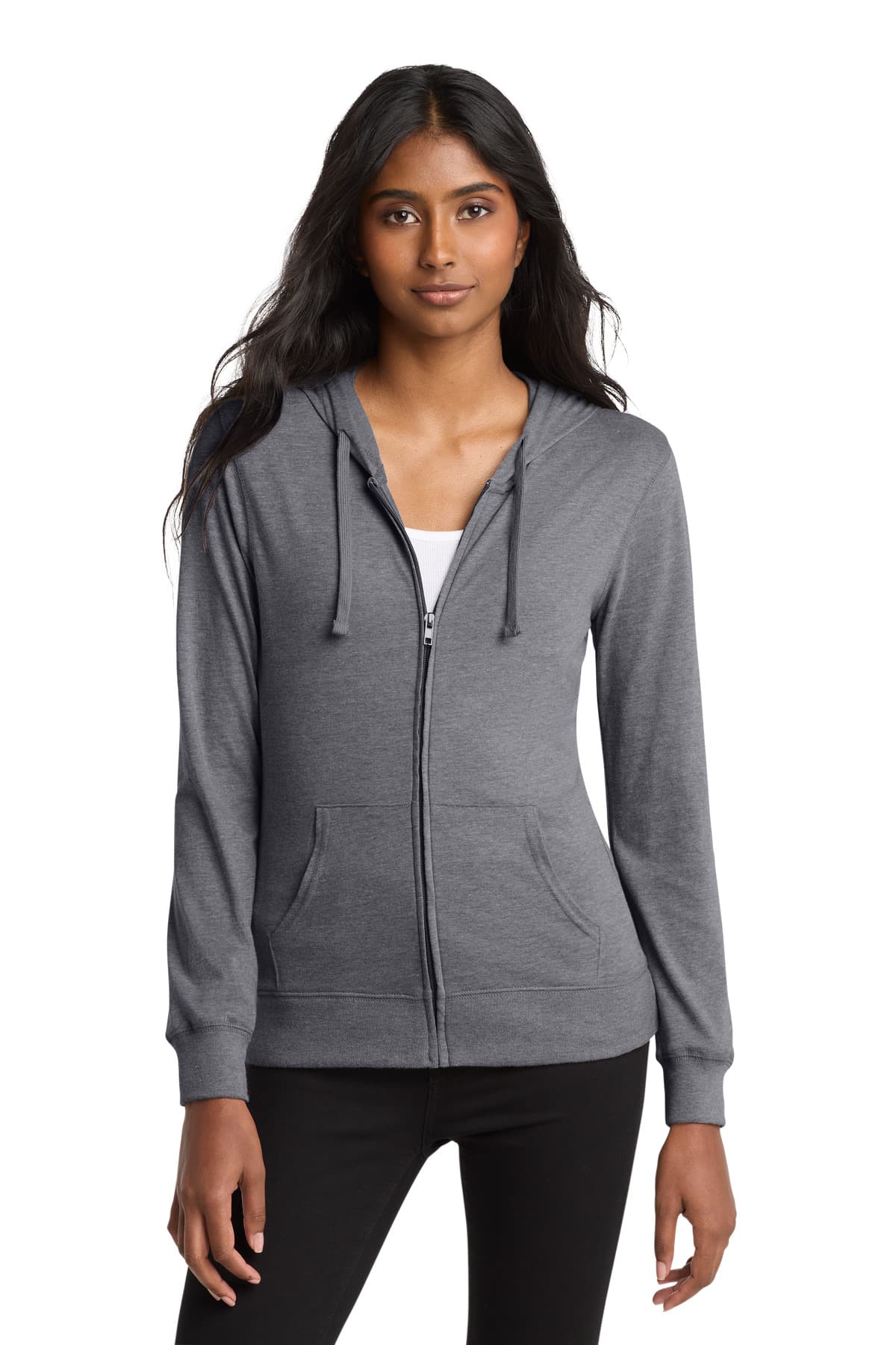 District DT2100 in Dark Heather Grey β custom apparel by Jam 4 Apparel