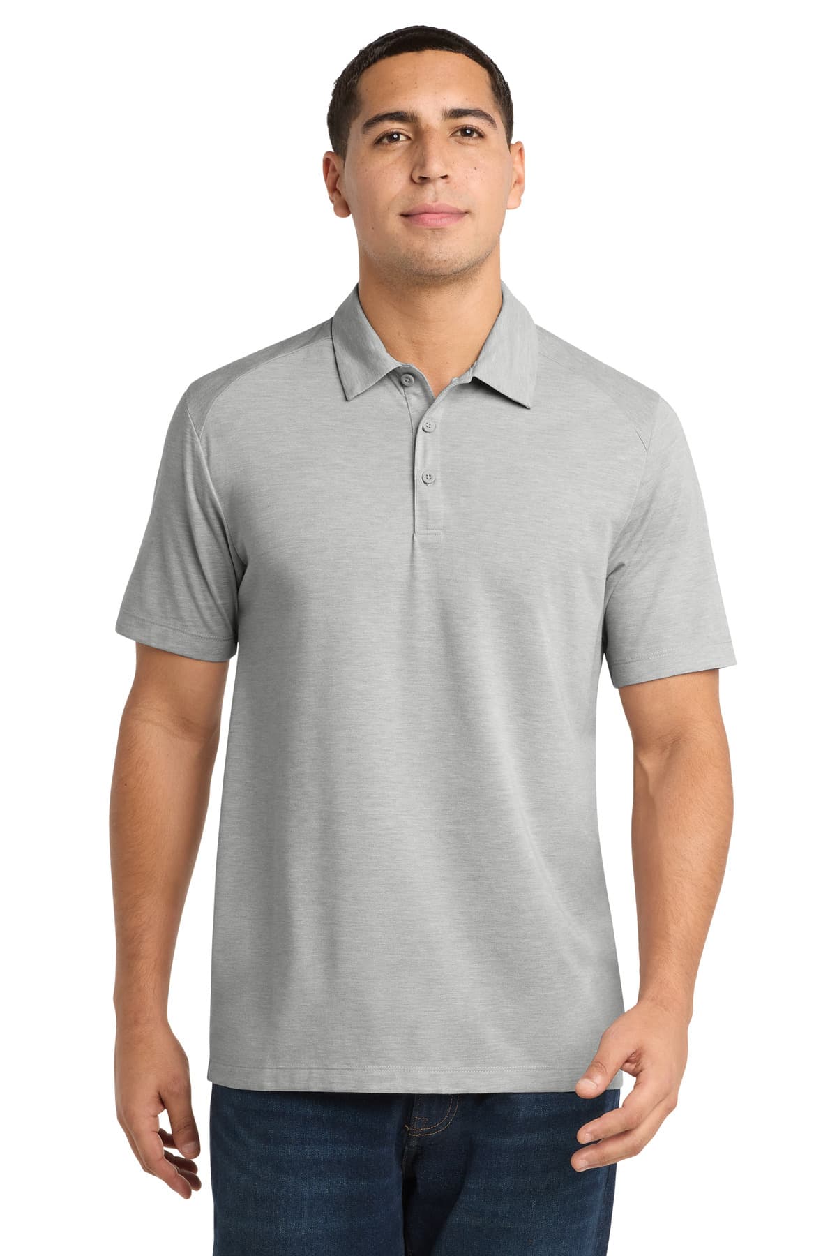 Sport-Tek ST405 in Light Grey Heather β custom apparel by Jam 4 Apparel