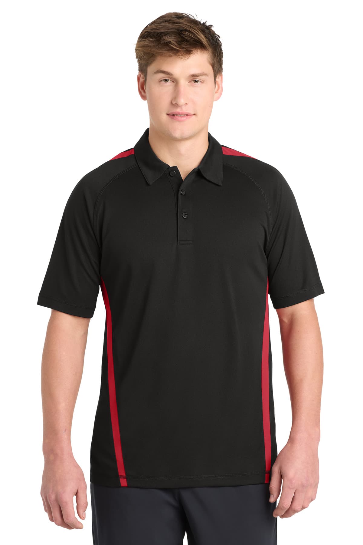 Sport-Tek ST685 in Black/ Red β custom apparel by Jam 4 Apparel