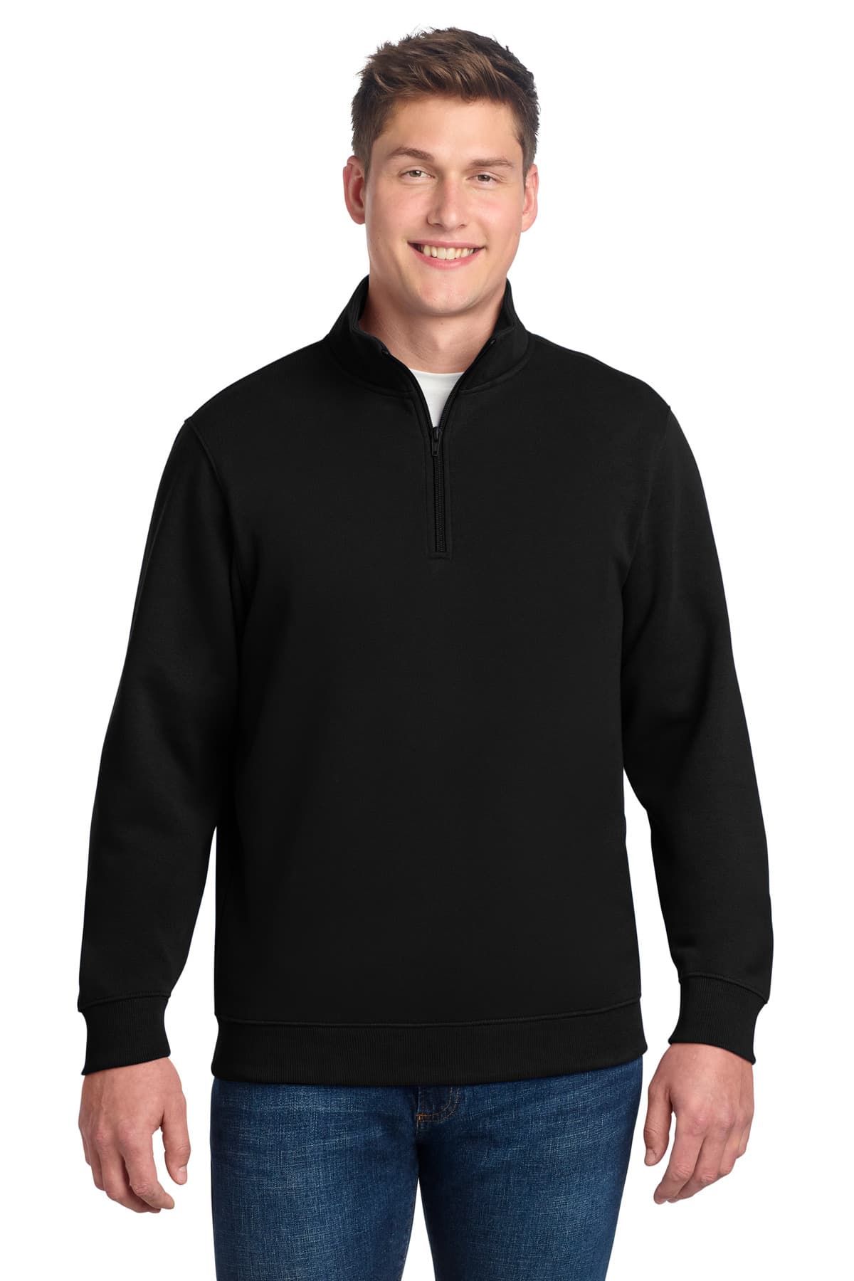 Sport-Tek TST253 in Black β custom apparel by Jam 4 Apparel