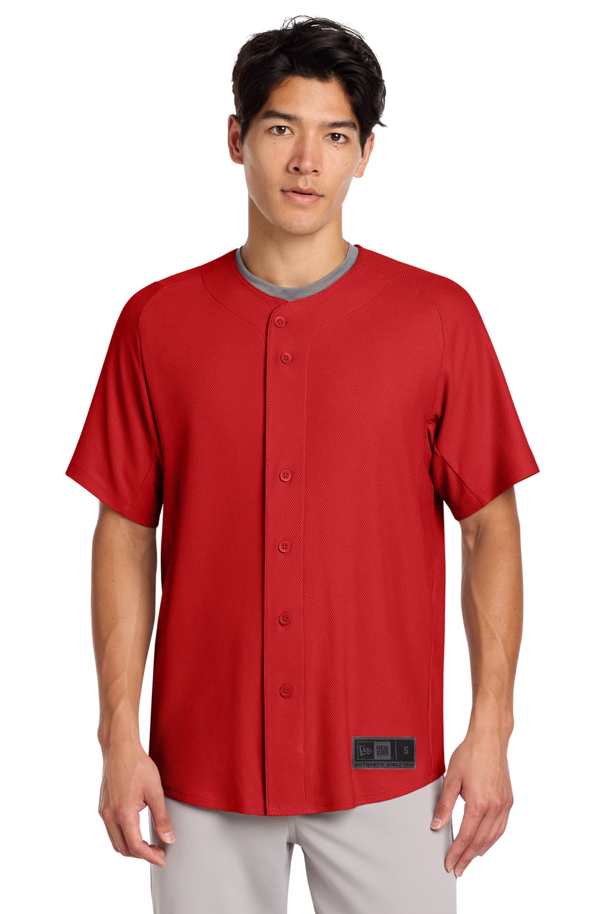 New Era NEA220 in Scarlet β custom apparel by Jam 4 Apparel